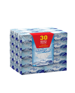 30 Boxes Soft N Cool Facial Tissue 200 Sheets X 2 Ply